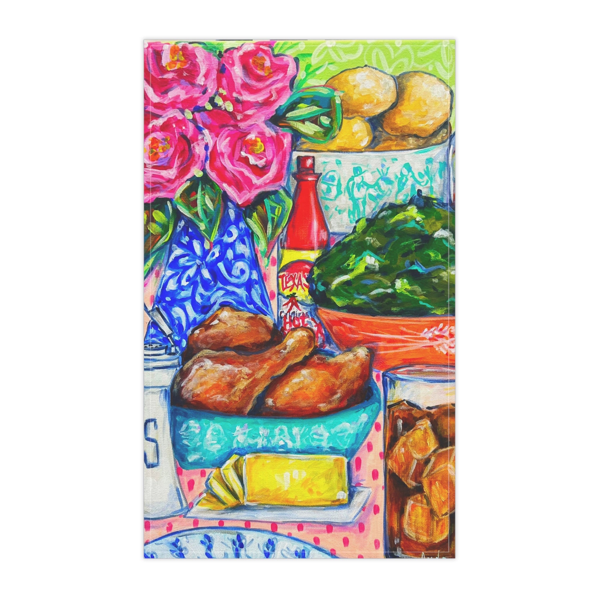 Sunday Dinner Tea Towel