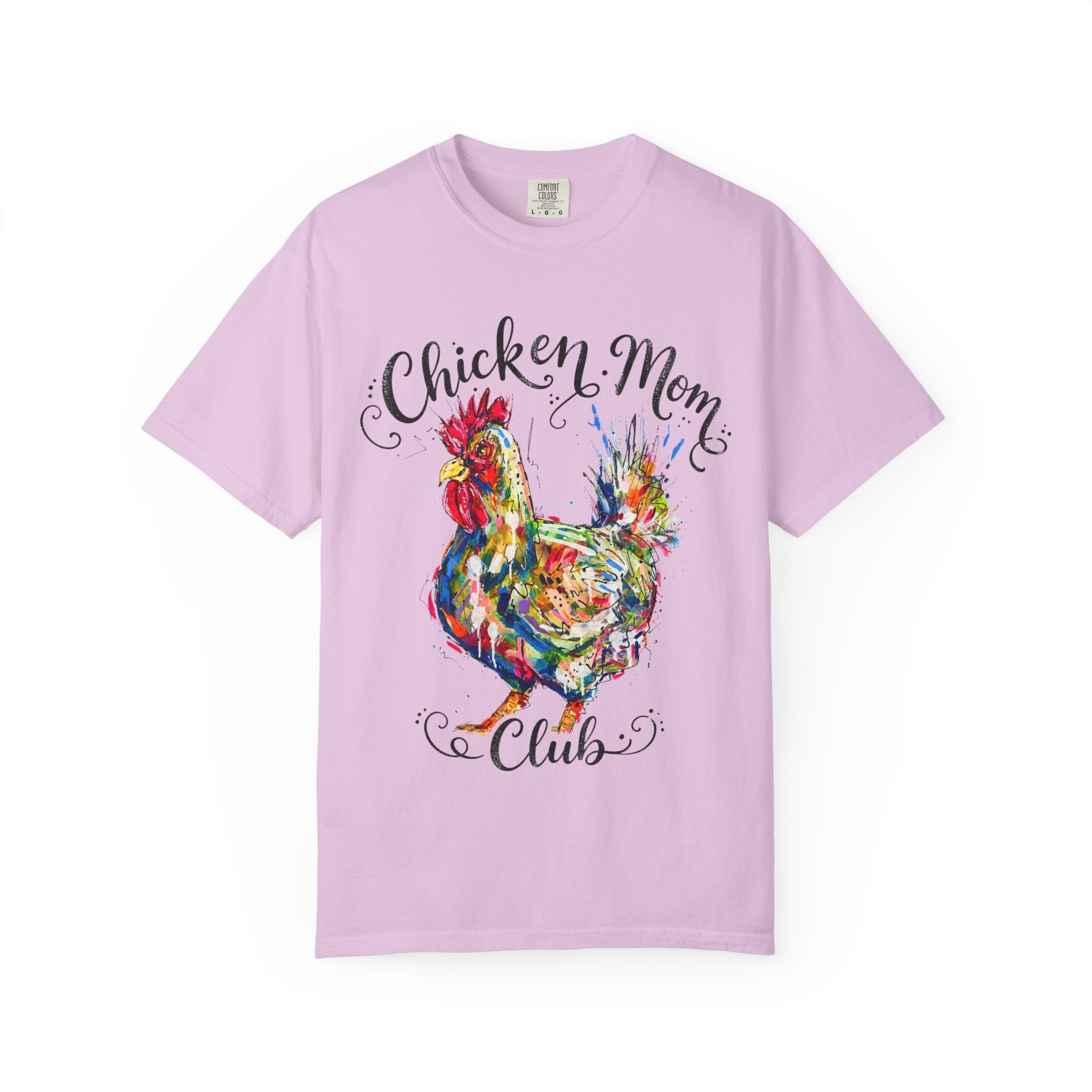 Chicken Mom Club T-Shirt | Colorful Funny Graphic Tee