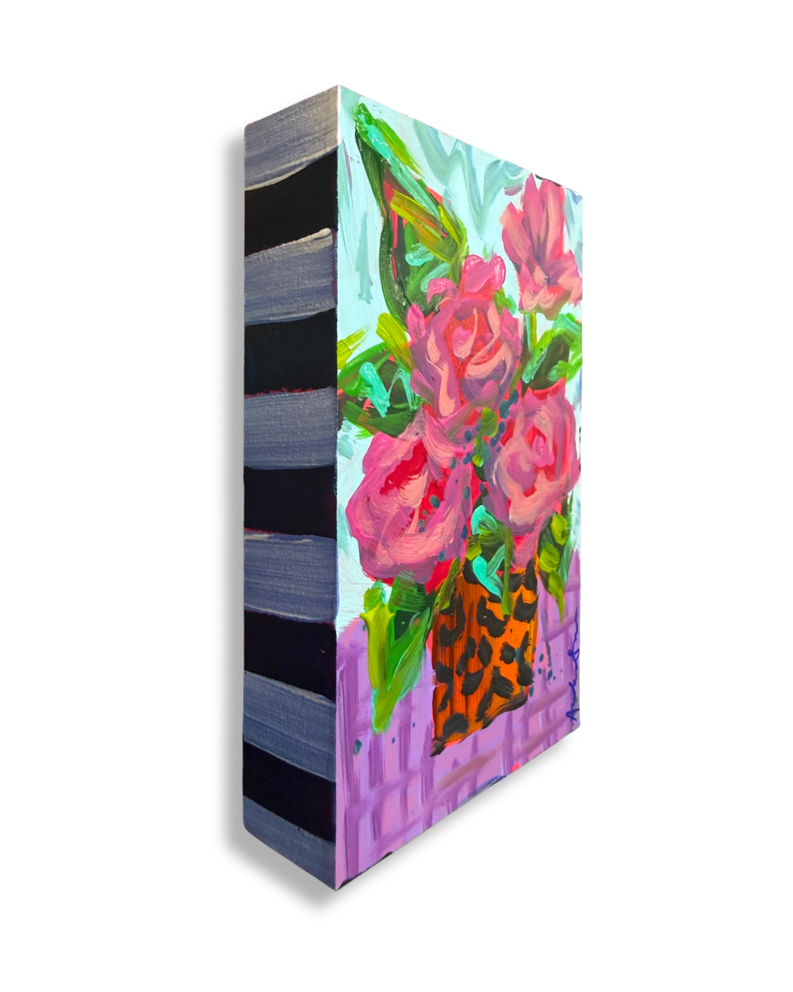 Floral Bouquet Original Painting | Whimsical Home Decor Art