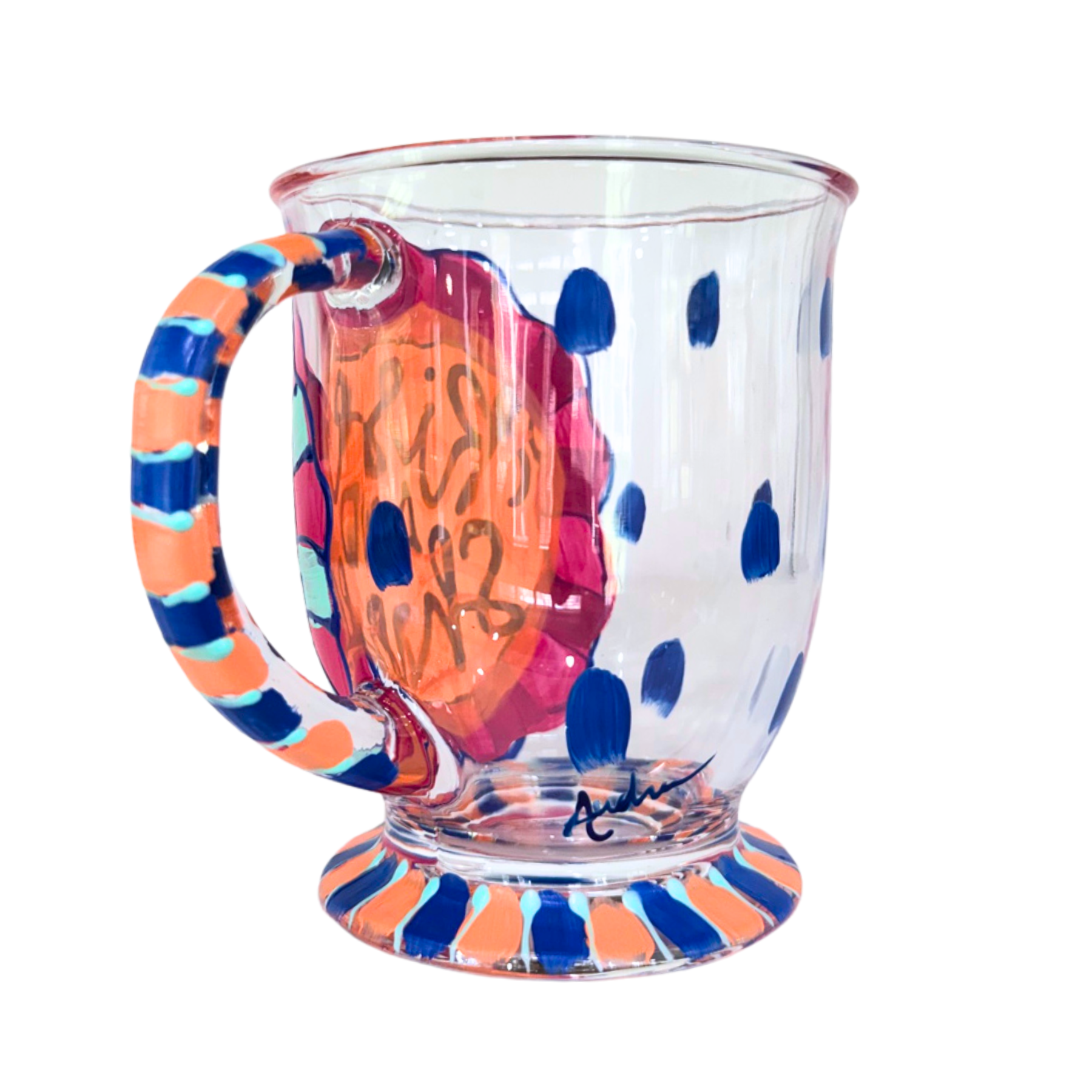 Rise and Shine Hand Painted Coffee Mug