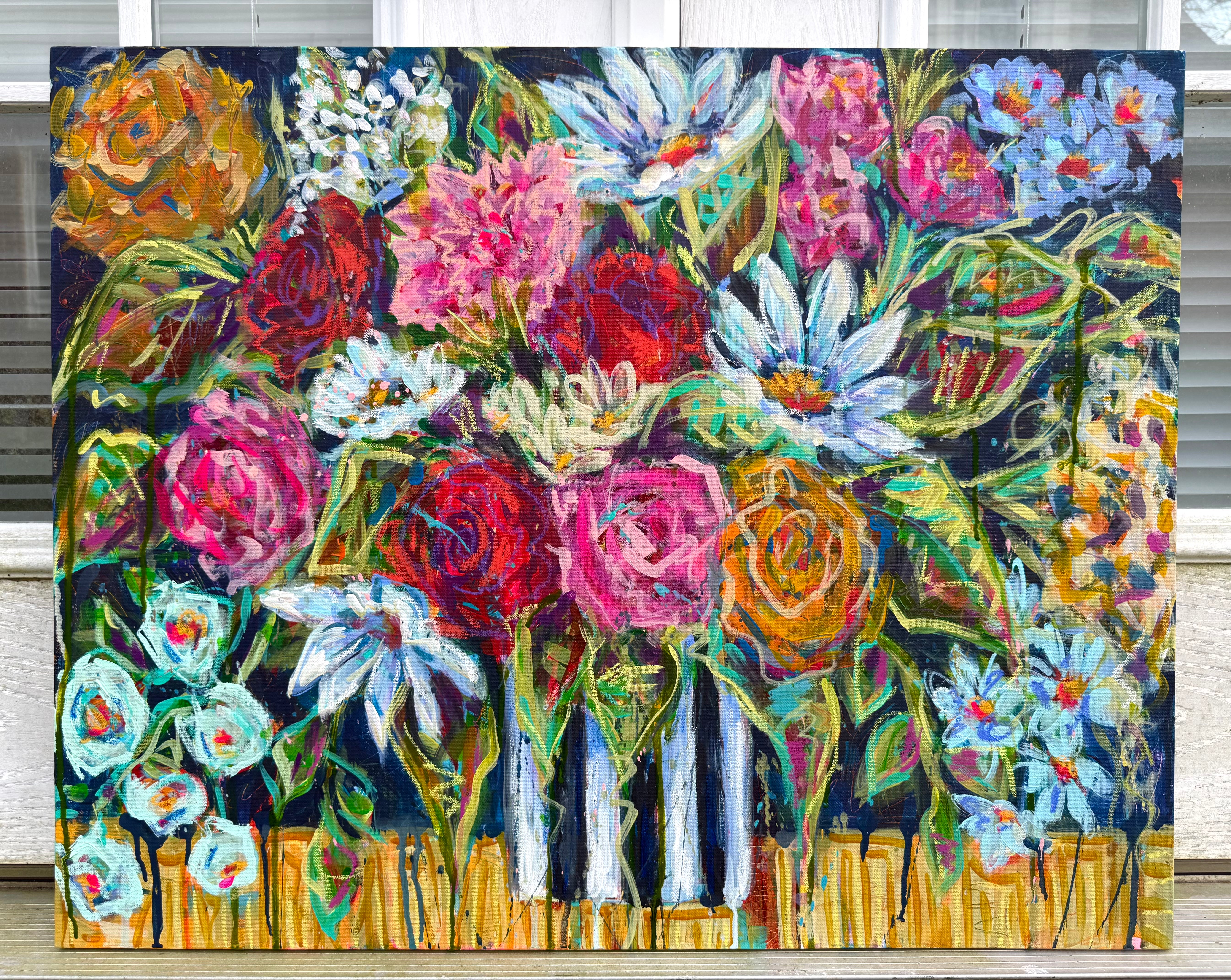 500 Miles Original Painting 24x30 | Audra Sampson