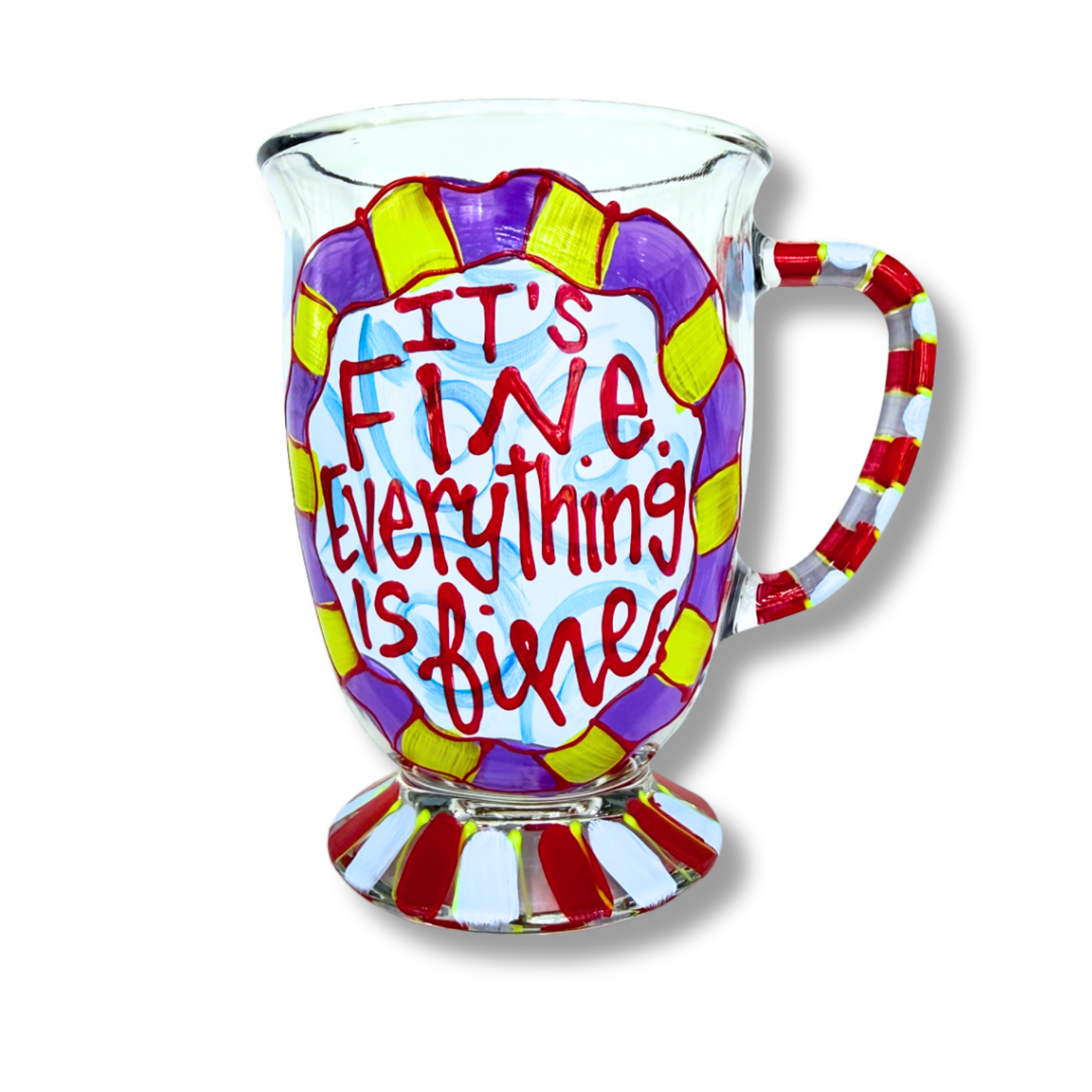 It's Fine Hand Painted Coffee Mug