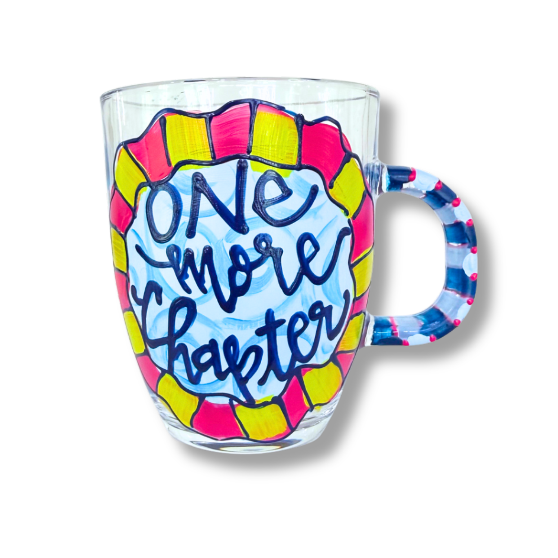 One More Chapter Hand Painted Coffee Mug