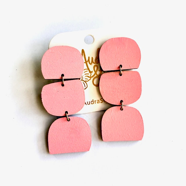 Triple Dangle Earrings - 16 Colors