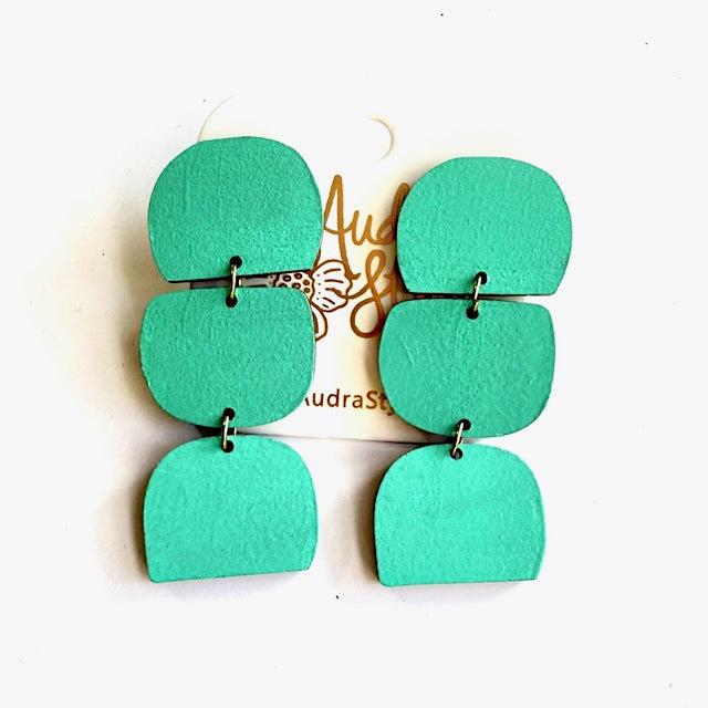 Triple Dangle Earrings - 16 Colors