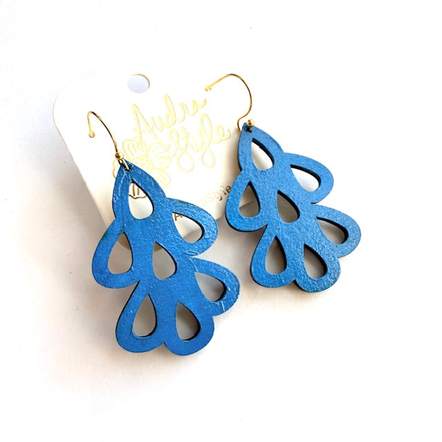 Loops Dangle Earrings - 16 Colors