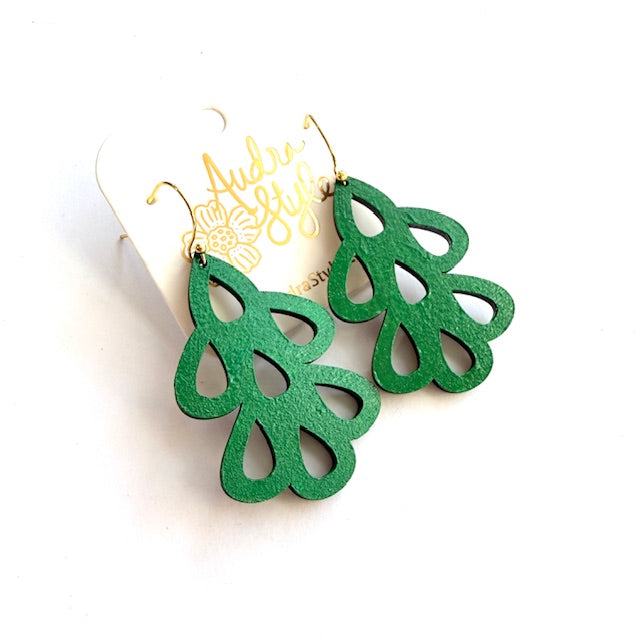 Loops Dangle Earrings - 16 Colors