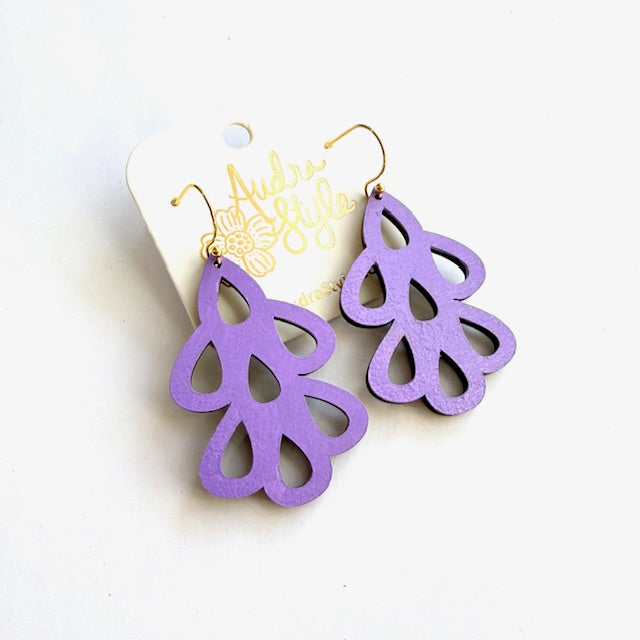 Loops Dangle Earrings - 16 Colors