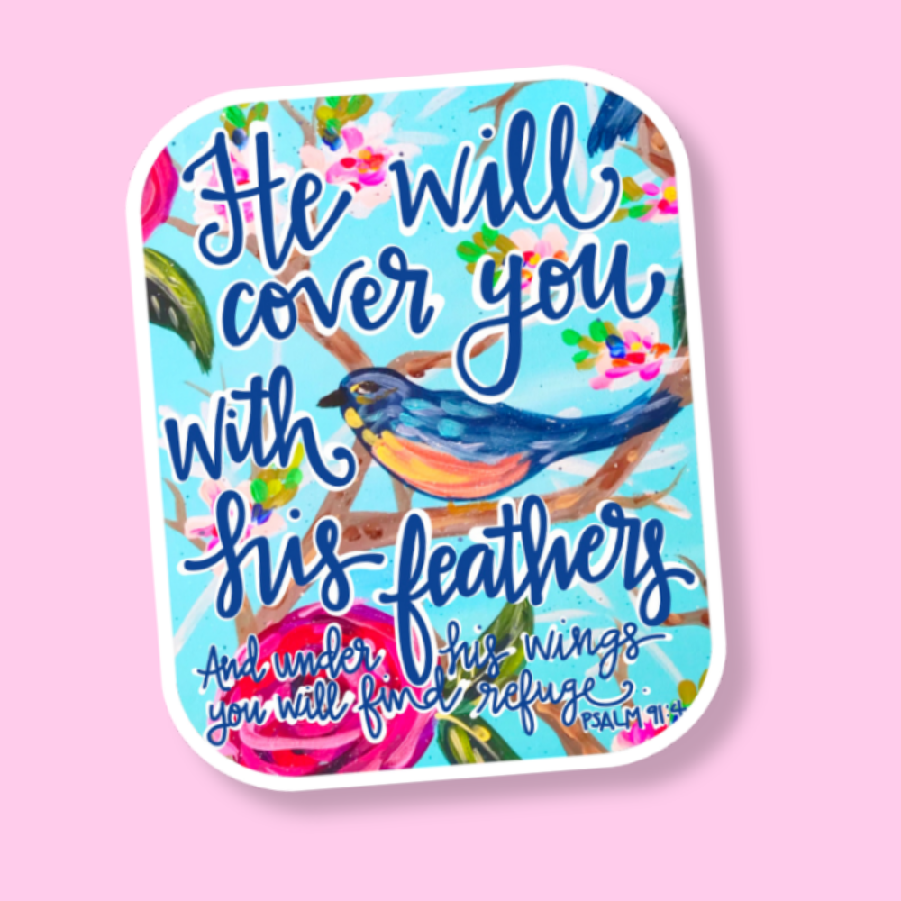 Psalms Verse Sticker