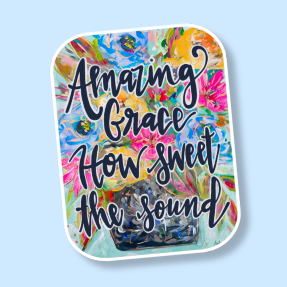 Amazing Grace Sticker