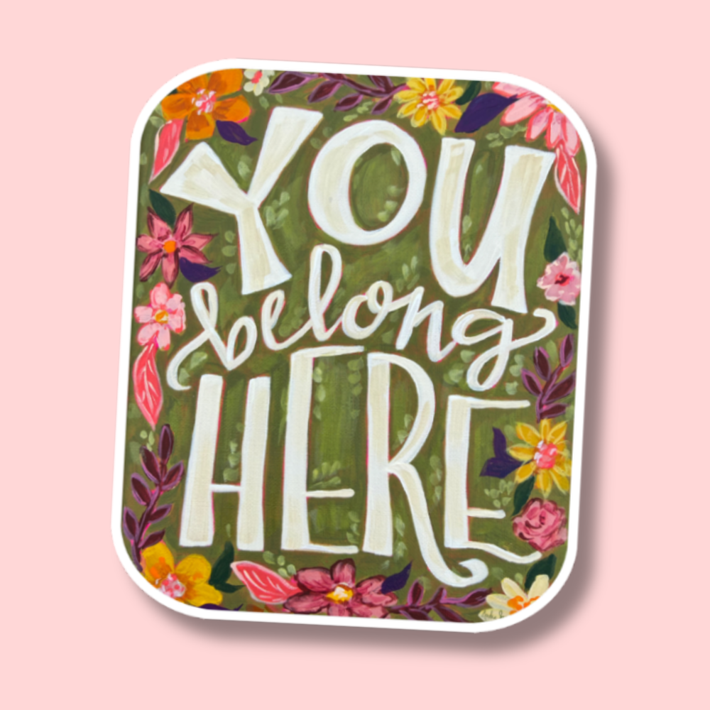 You Below Here Sticker