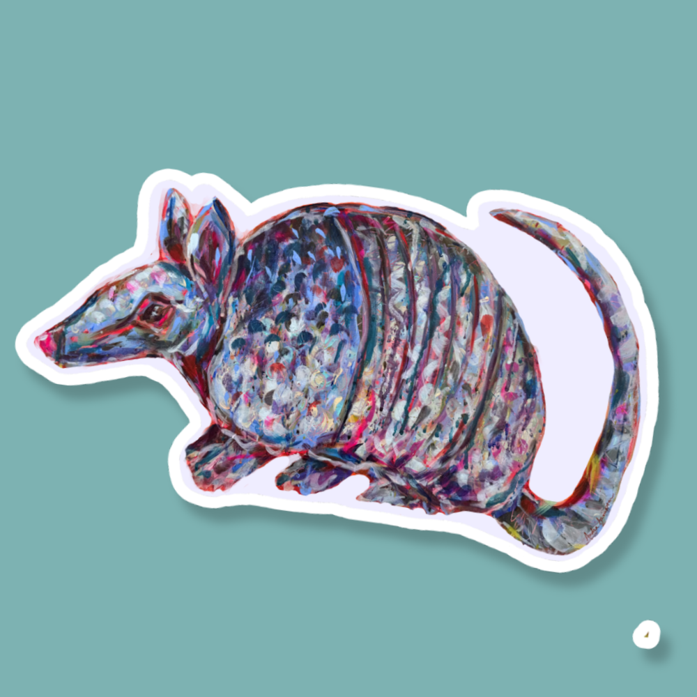 Armadillo Sticker