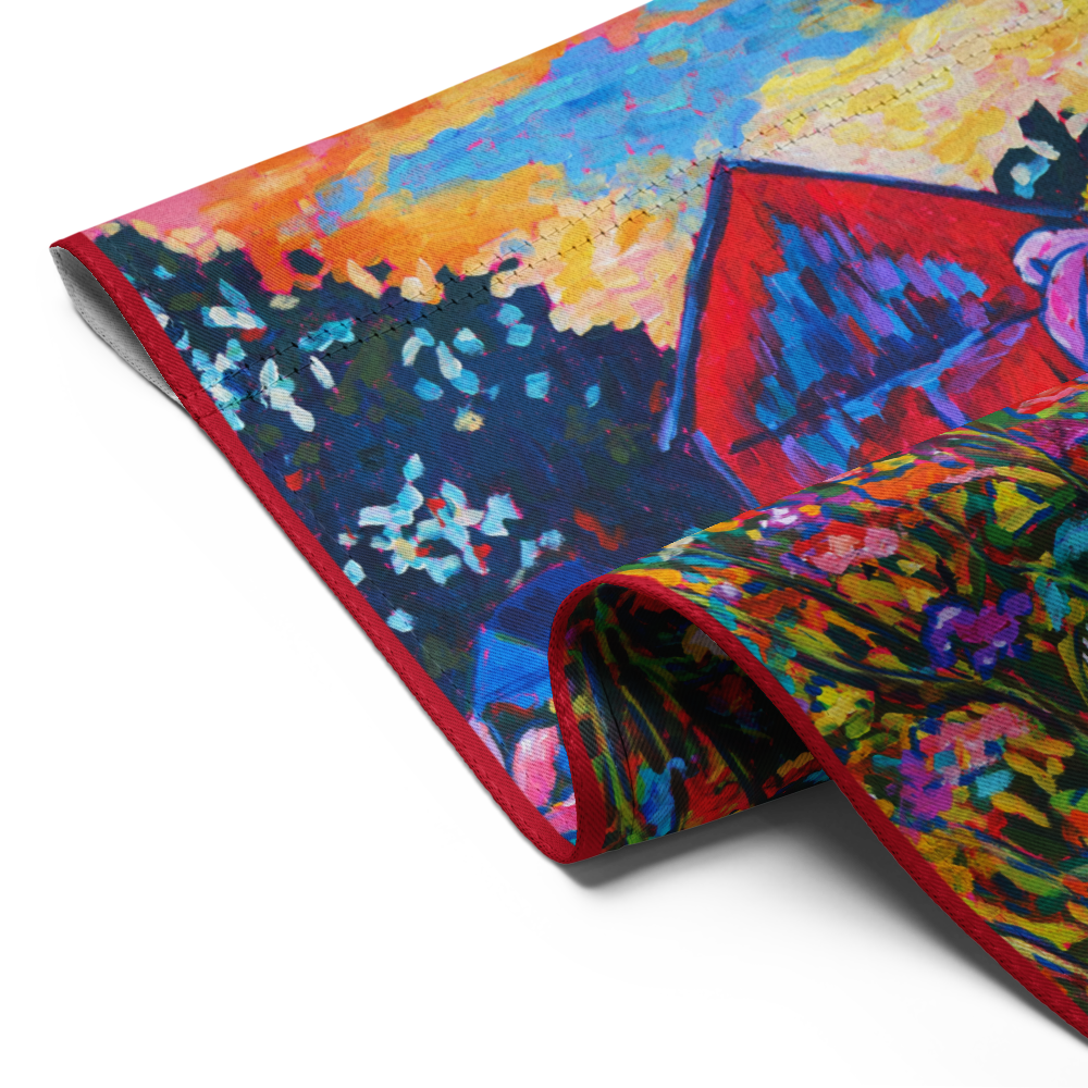 Red Barn Garden flag