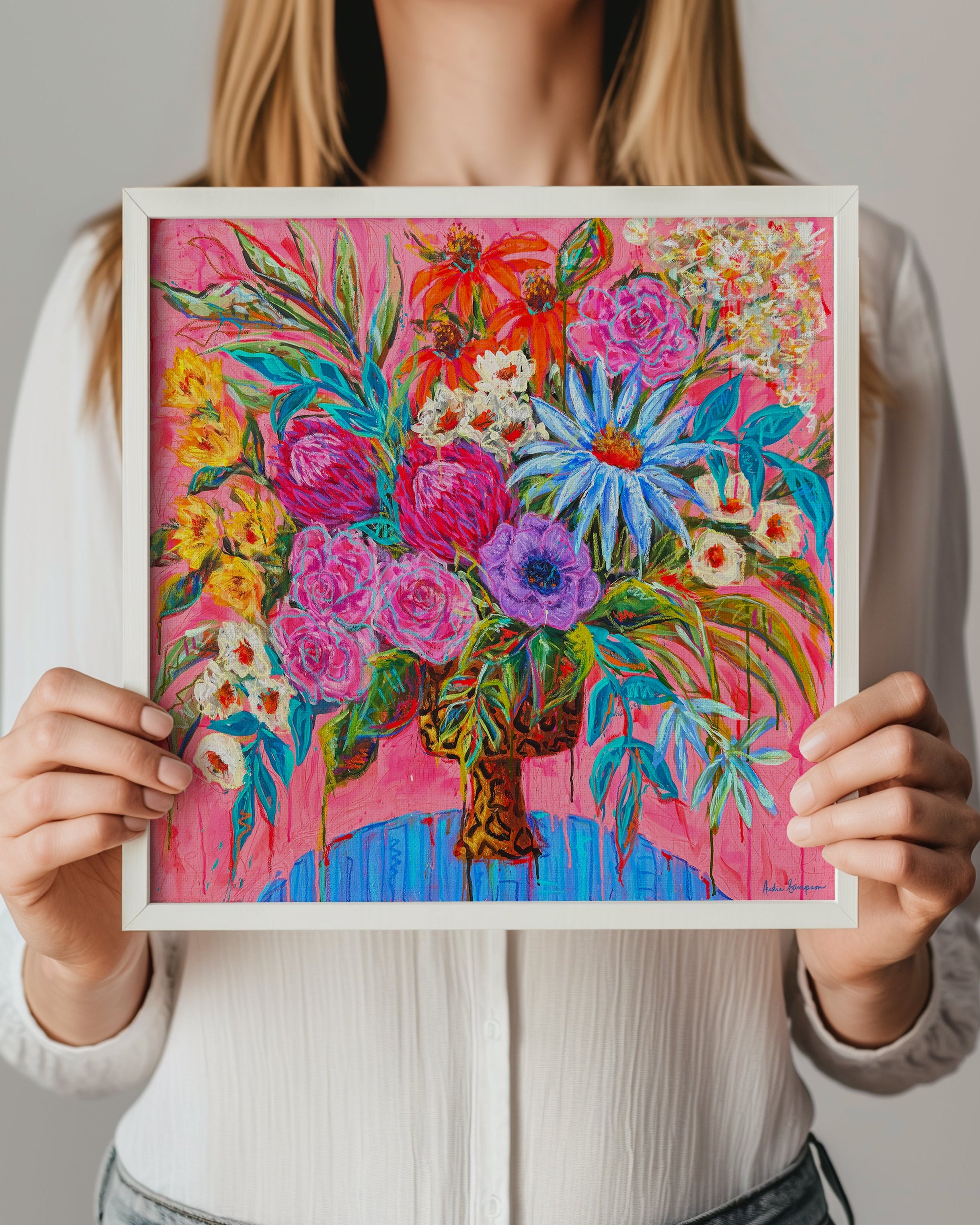 The Way That I Am | Floral Art Print by Audra Sampson