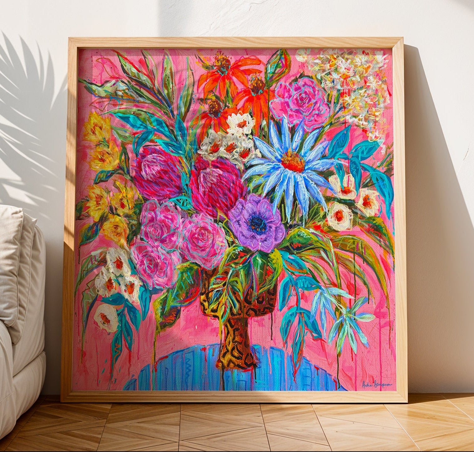 The Way That I Am | Floral Art Print by Audra Sampson