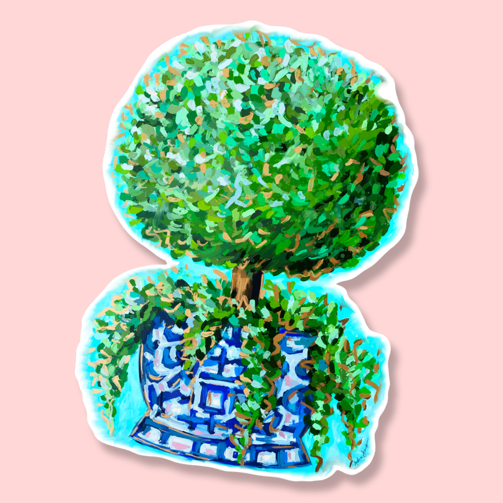 Topiary Sticker