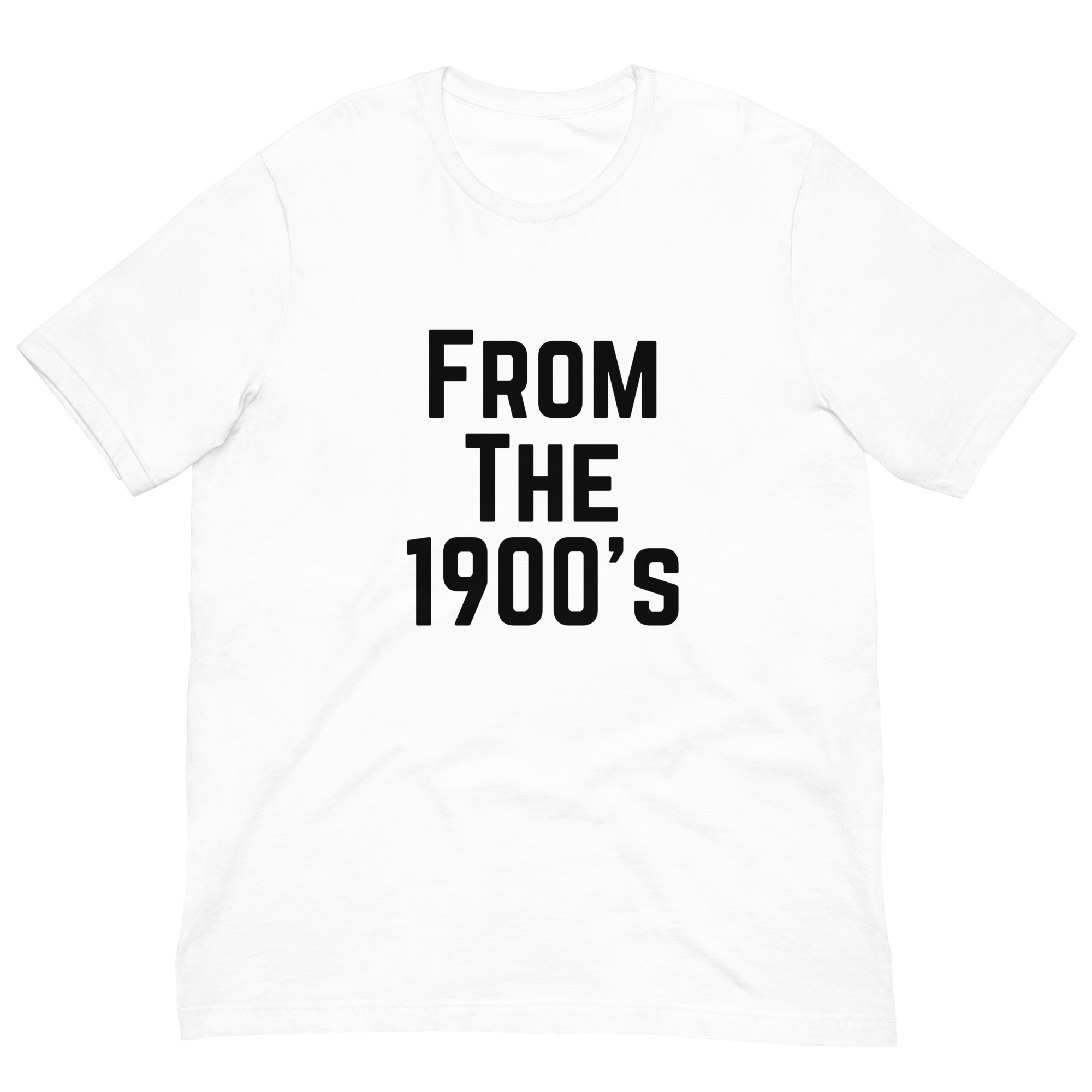 From the 1900's Graphic Tee Shirt - 3 Colors