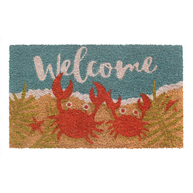 Doormat - Welcome Crabs 18