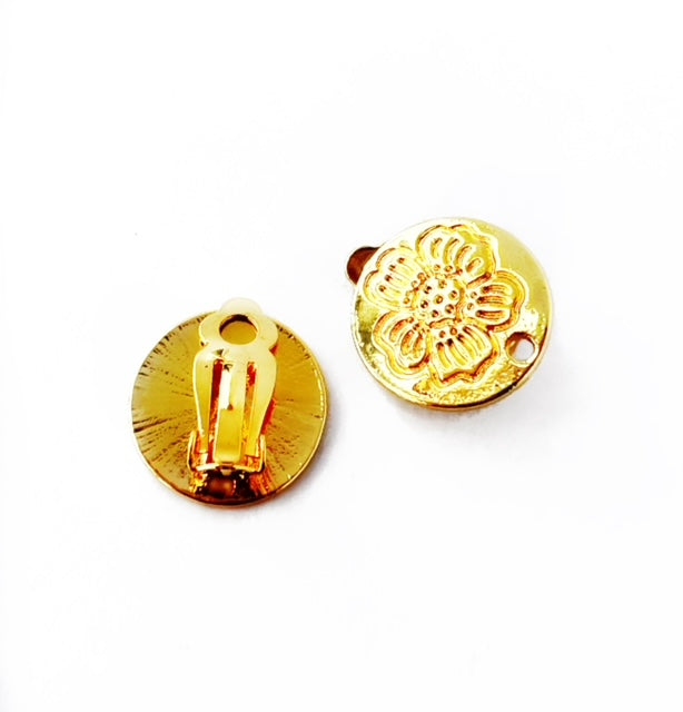 Bela - Autumn Cheetah Dot Blue Pink Red Dot-Dangle Earring