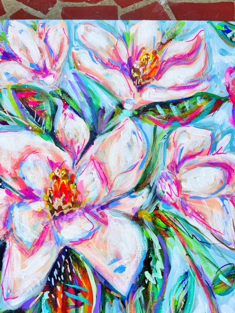 “Thelma and Louise” - 24x36" Original Acrylic Painting on Canvas