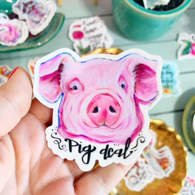 Pig Deal Sticker
