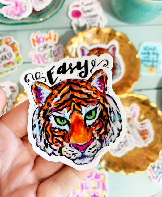 Easy Tiger Sticker
