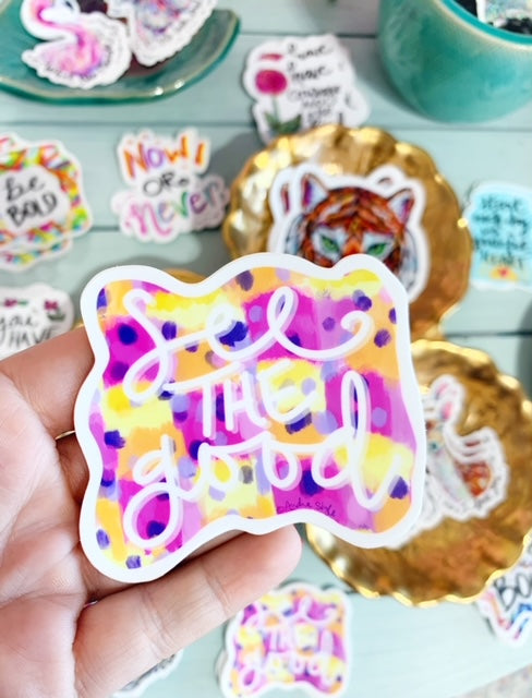 "See the good" Sticker