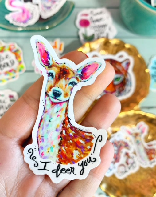 I Deer You Sticker