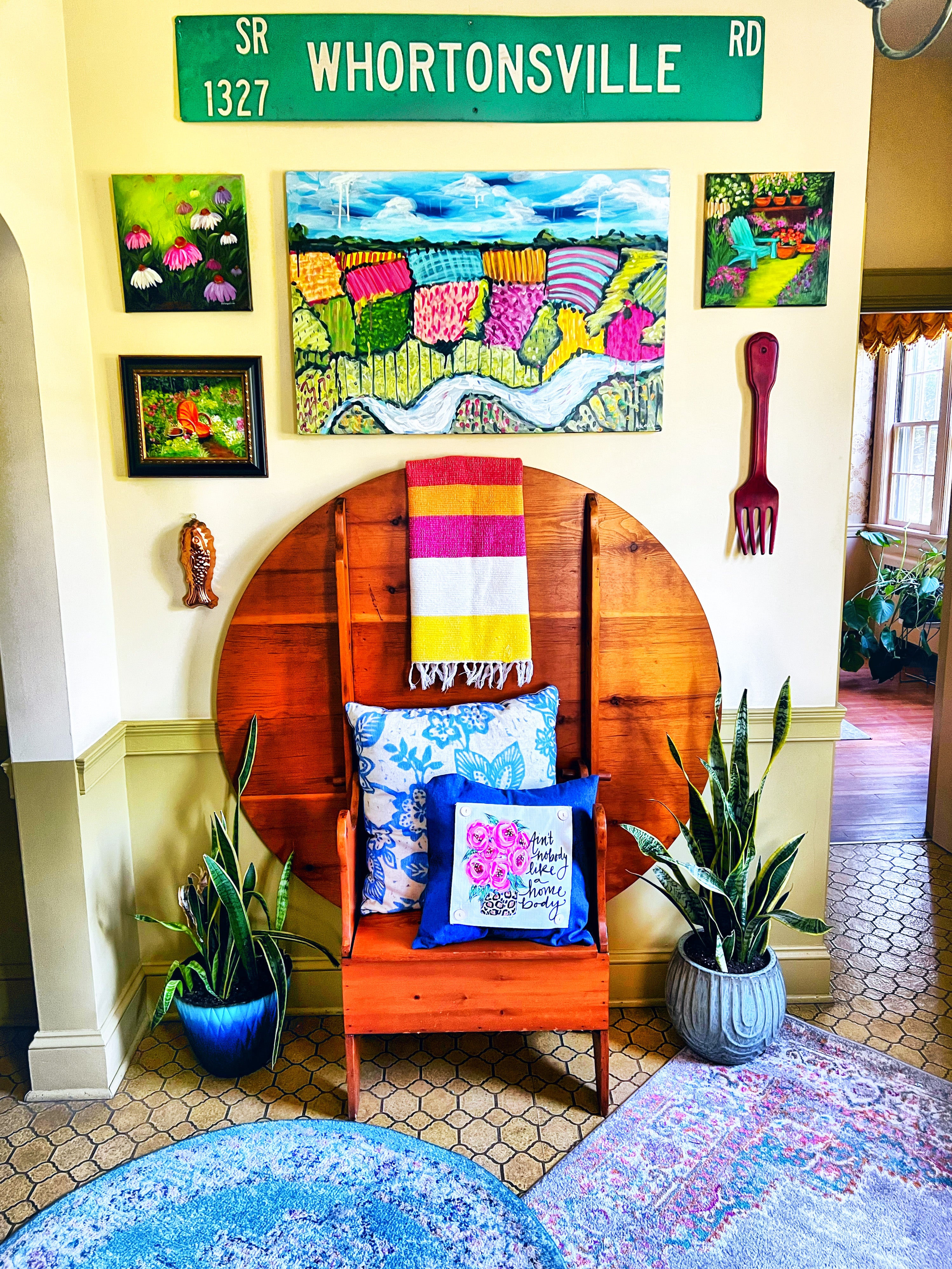 Original Fields Painting on 24x36" Canvas