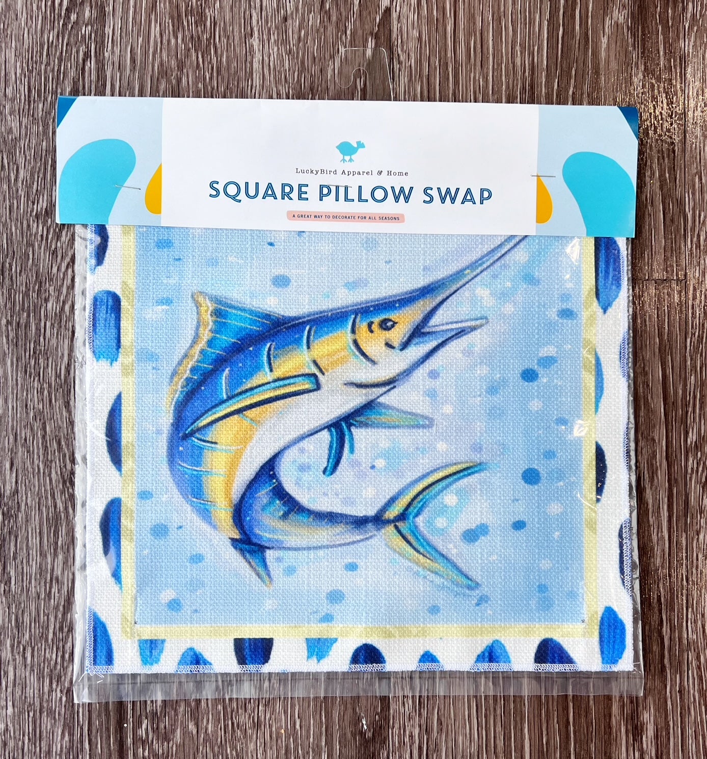 Marlin Square Pillow Swap