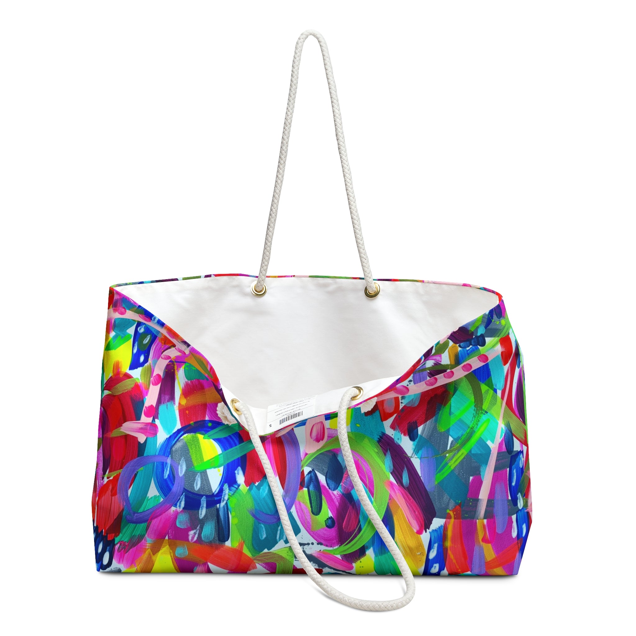 Colorful Abstract Weekender Bag