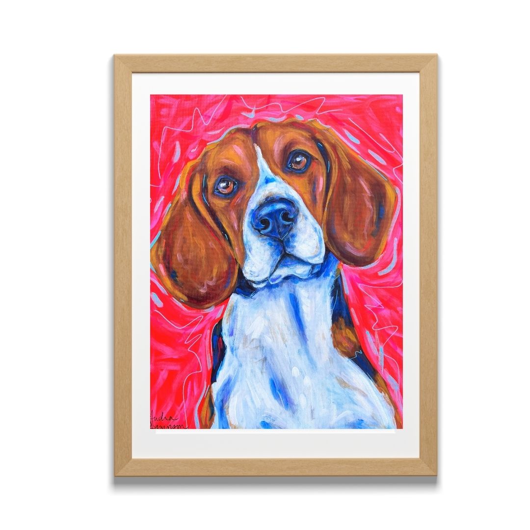 Beagle Reproduction Print