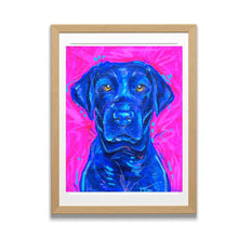 Load image into Gallery viewer, Black Lab Reproduction Print