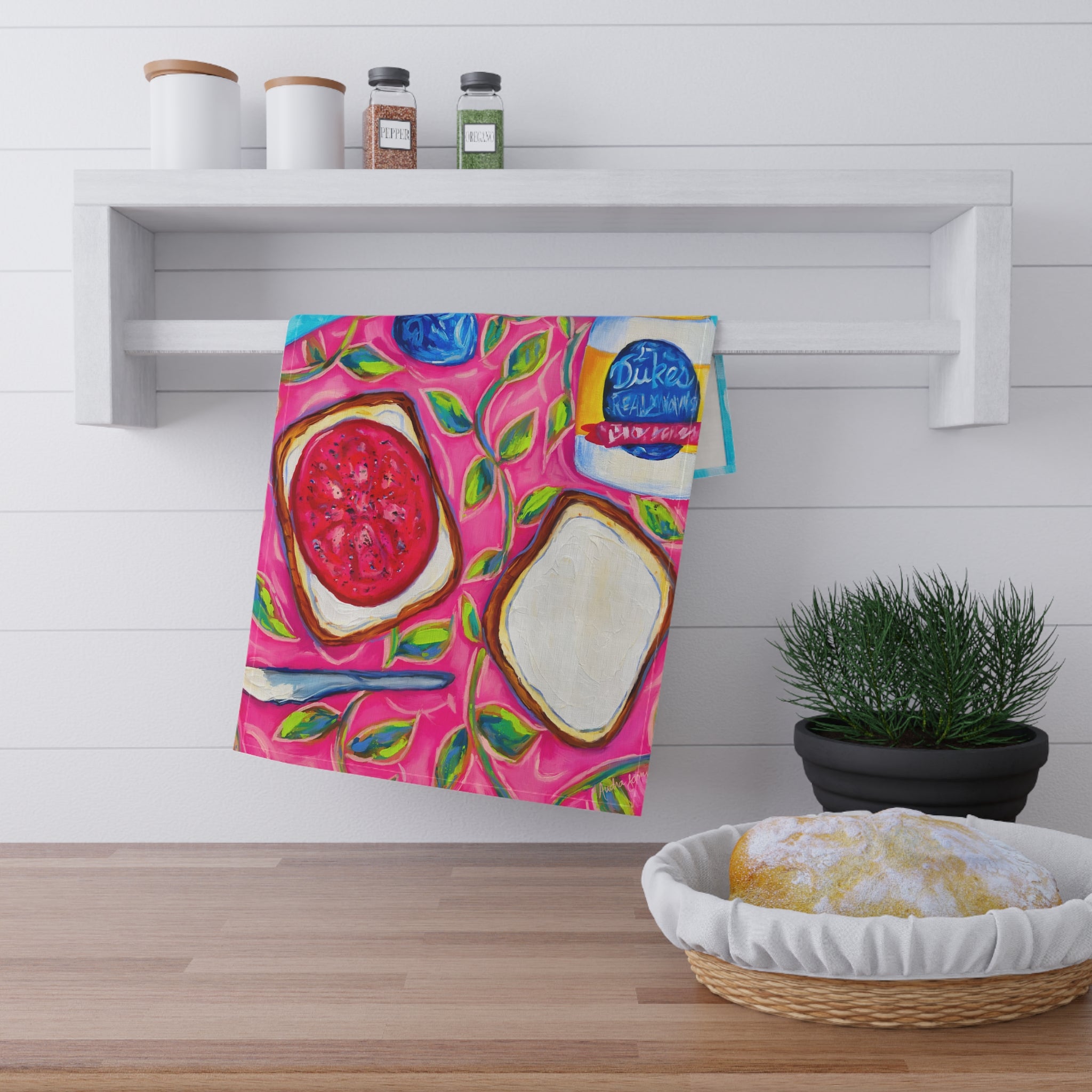 Tomato Sandwich Tea Towel