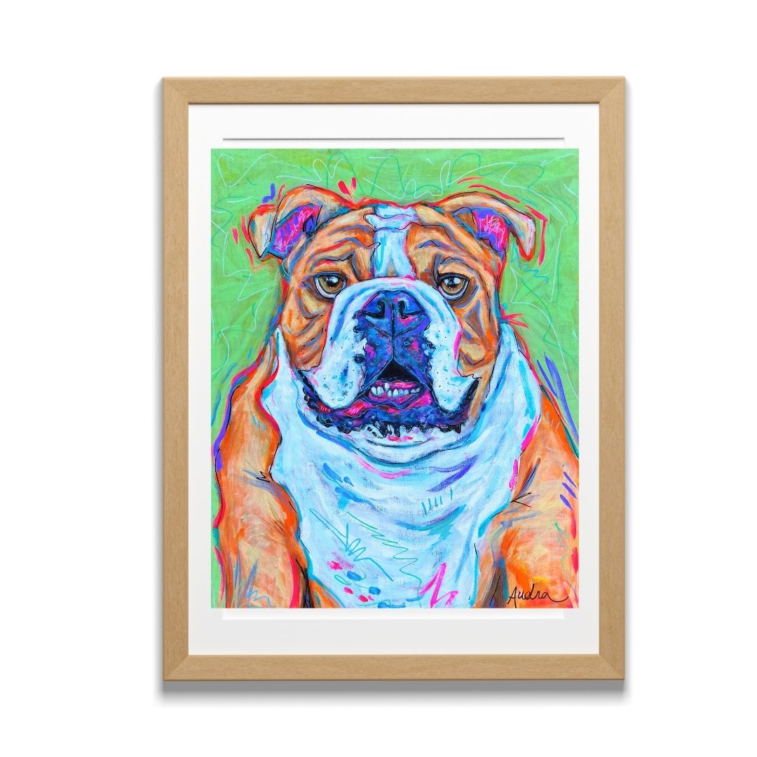 Bulldog Print