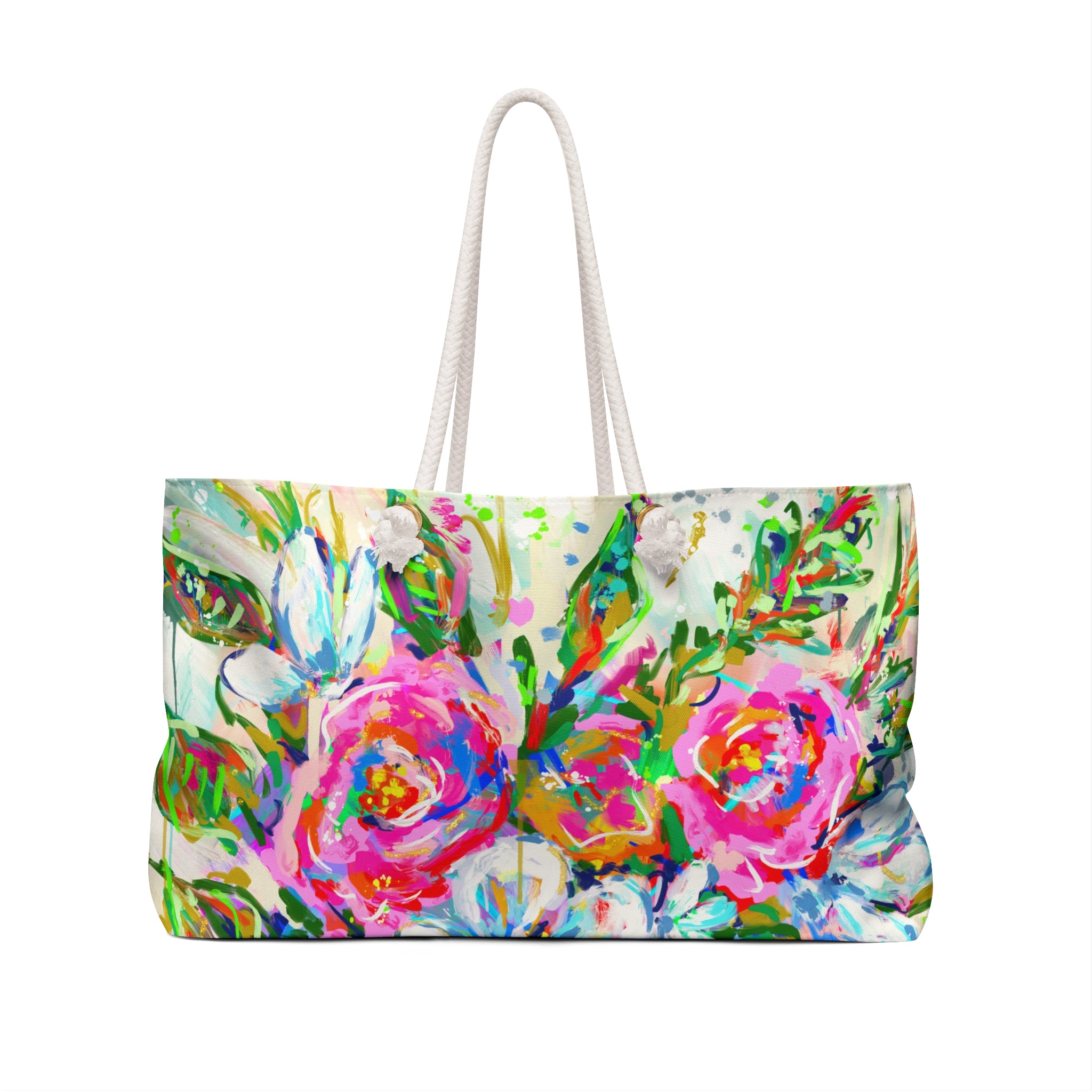 Floral Bouquet Weekender Bag