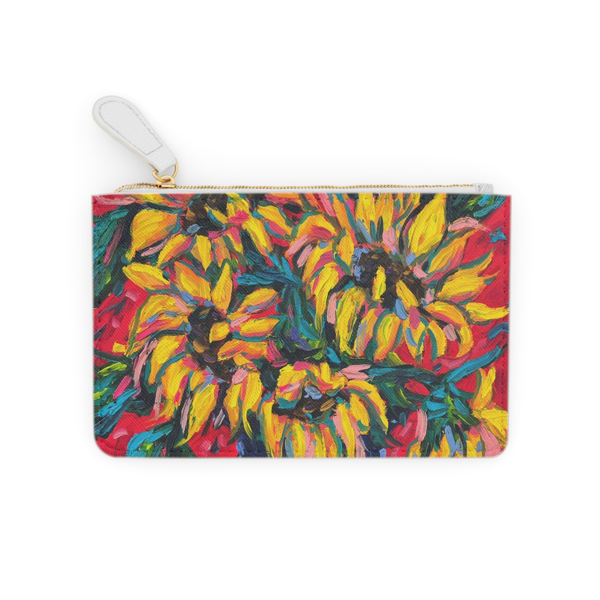 Sunflowers Mini Clutch Bag