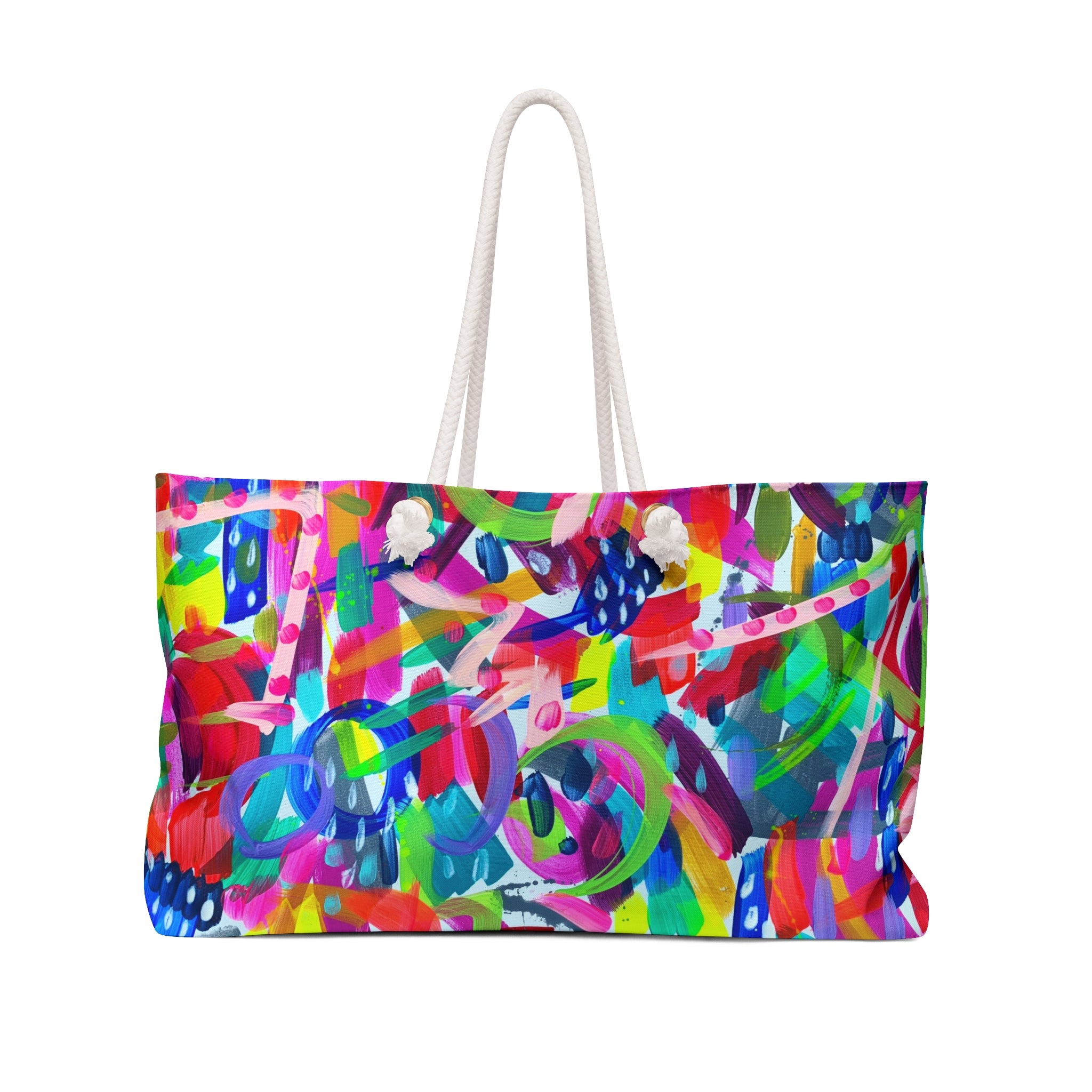 Colorful Abstract Weekender Bag