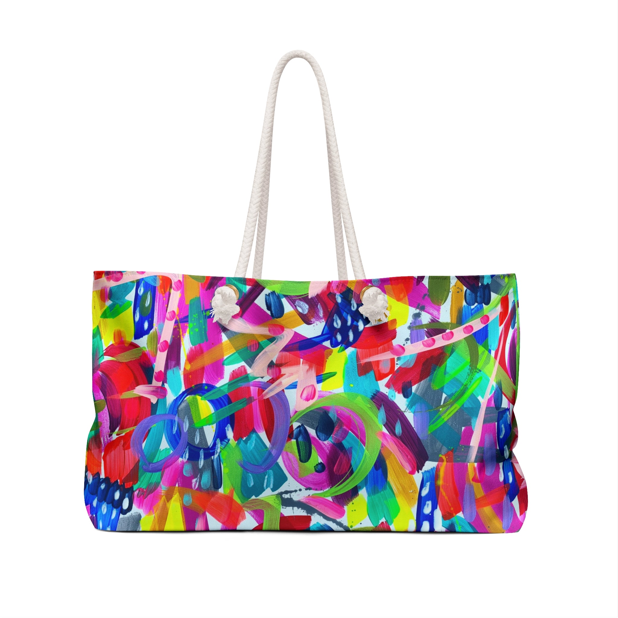 Colorful Abstract Weekender Bag