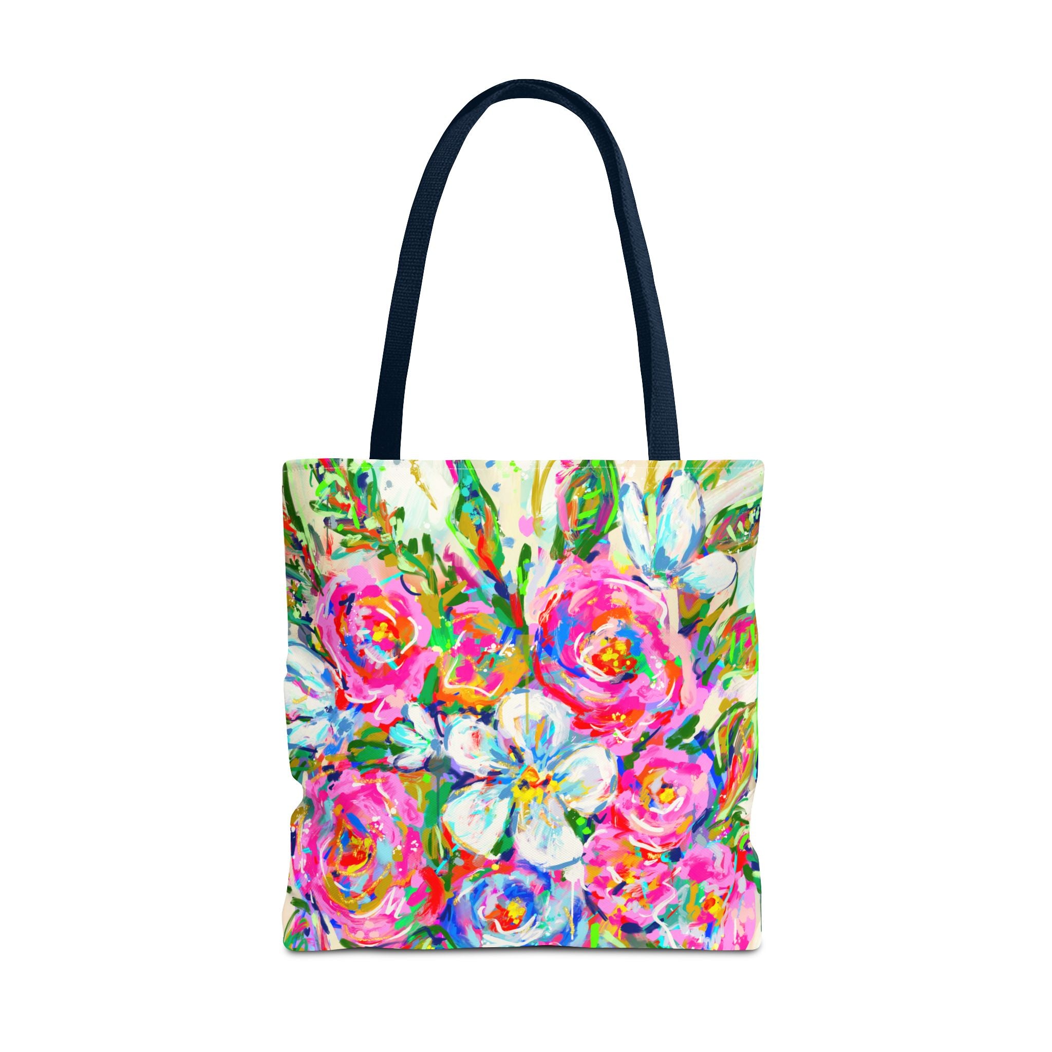 Colorful Floral Tote Bag