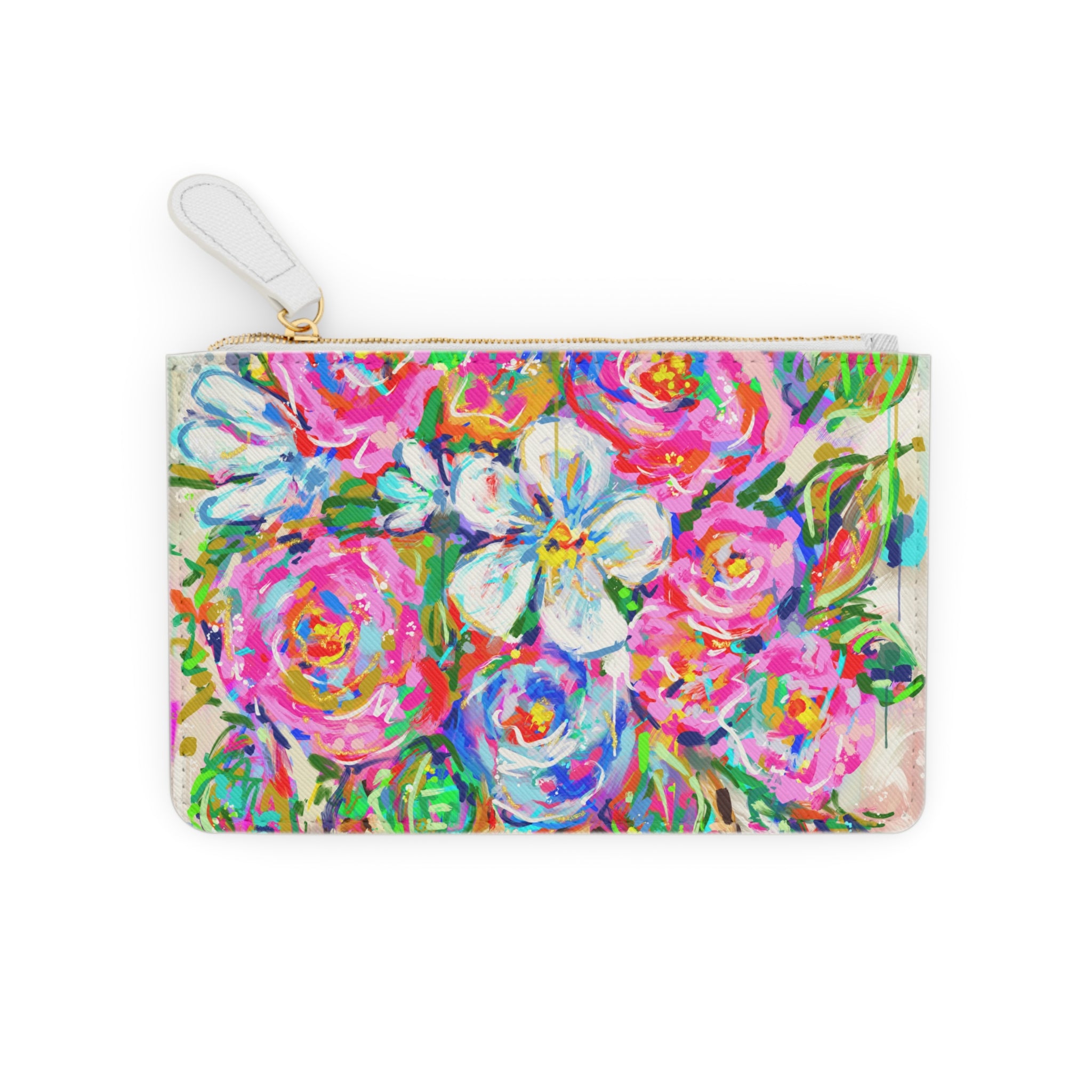 Colorful Bouquet Mini Clutch Bag