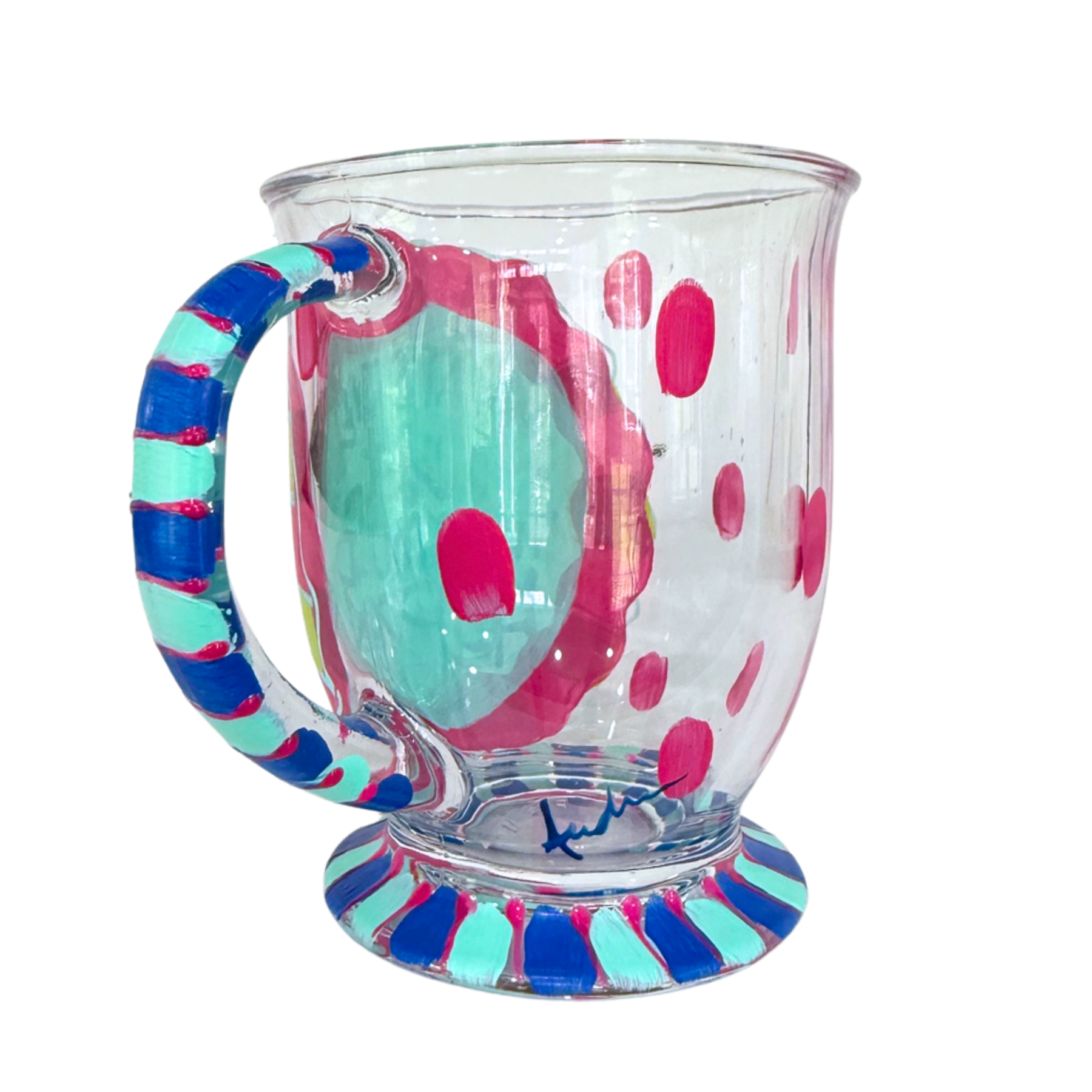 What's The Best That Could Happen Hand Painted Coffee Mug