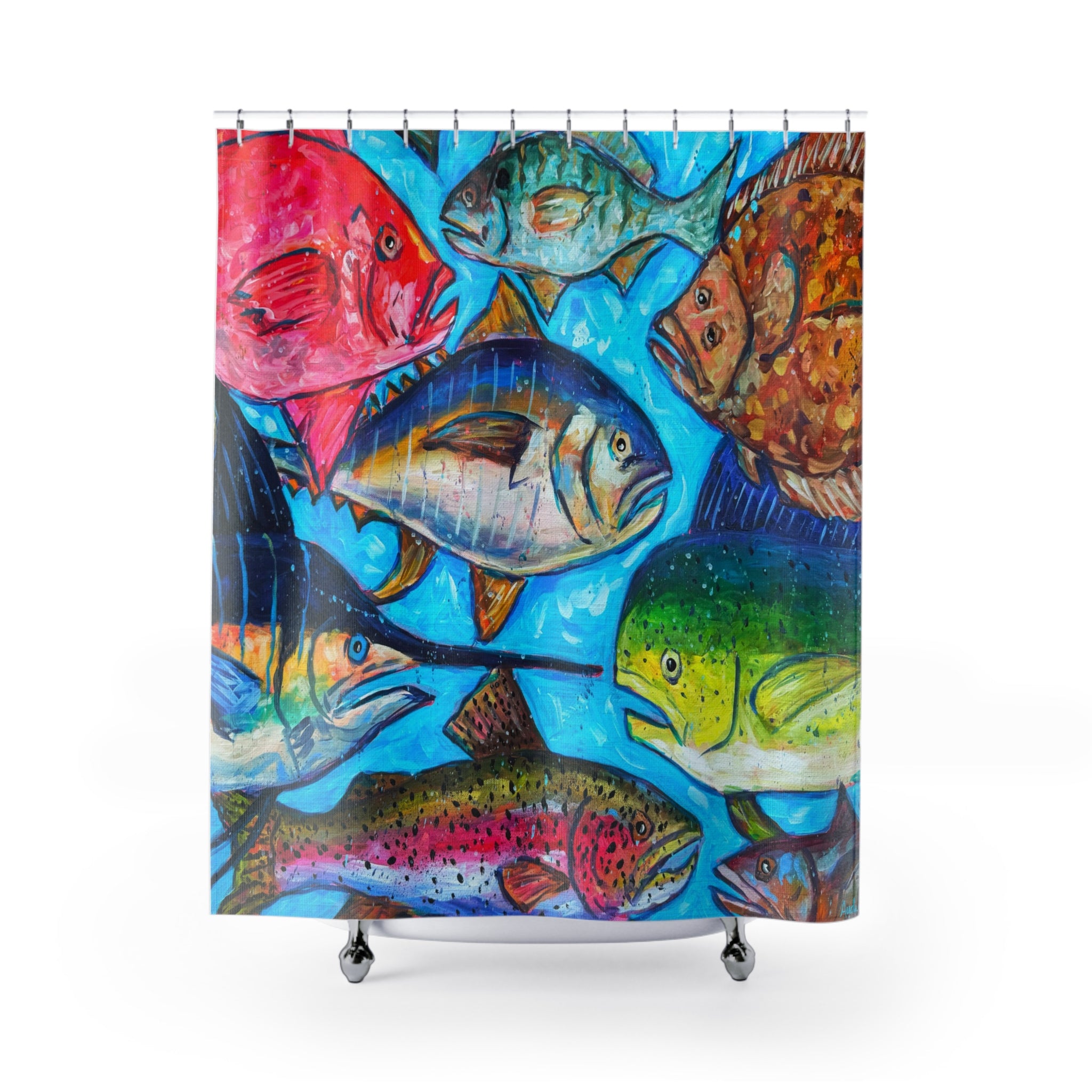 Collective Swim Shower Curtain