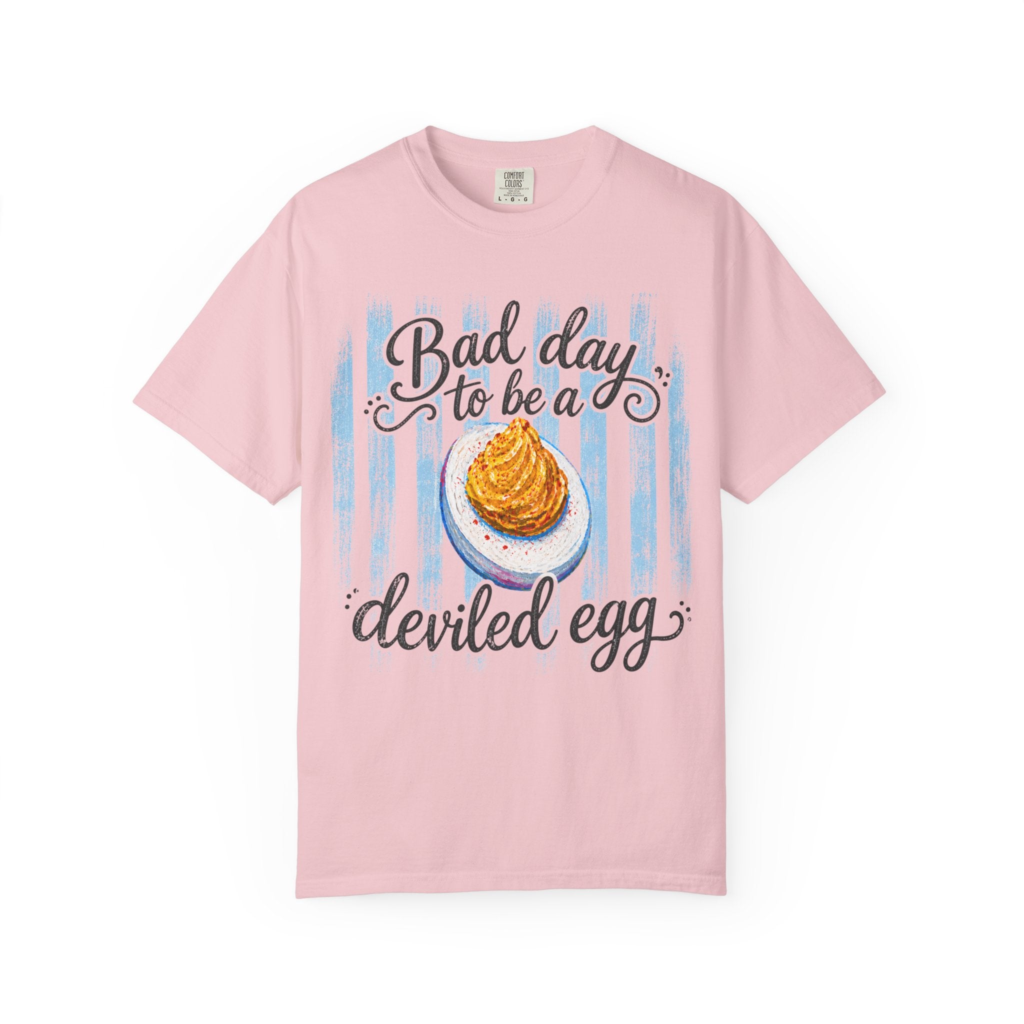 Bad Day To Be A Deviled Egg T-Shirt | Colorful Funny Graphic Tee