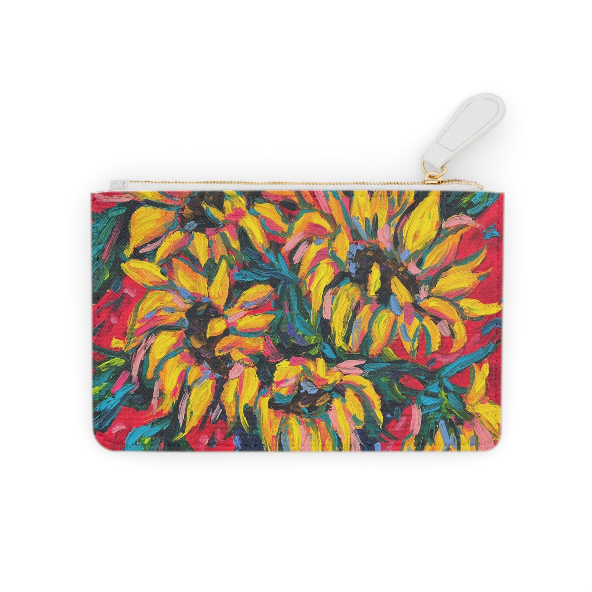 Sunflowers Mini Clutch Bag