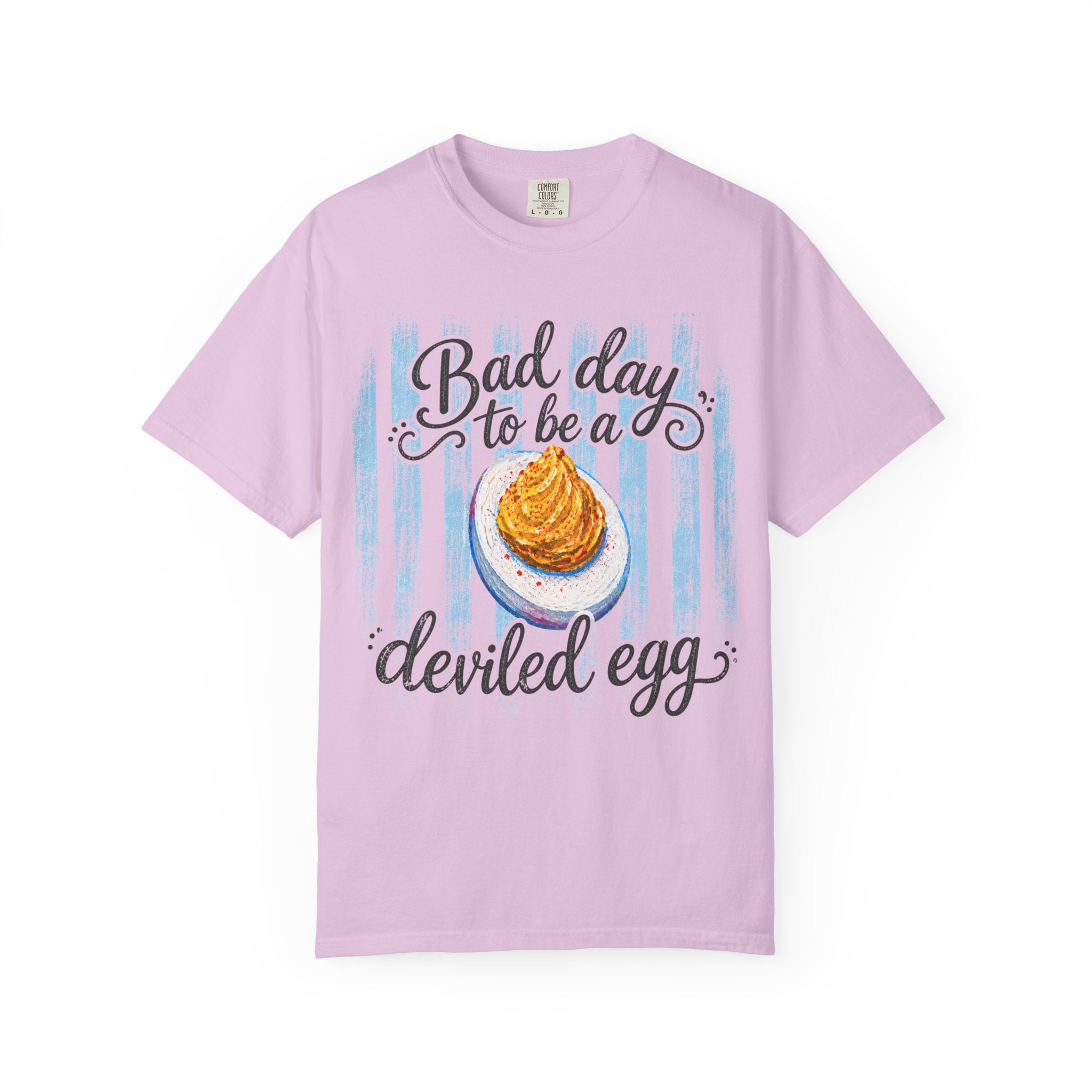 Bad Day To Be A Deviled Egg T-Shirt | Colorful Funny Graphic Tee