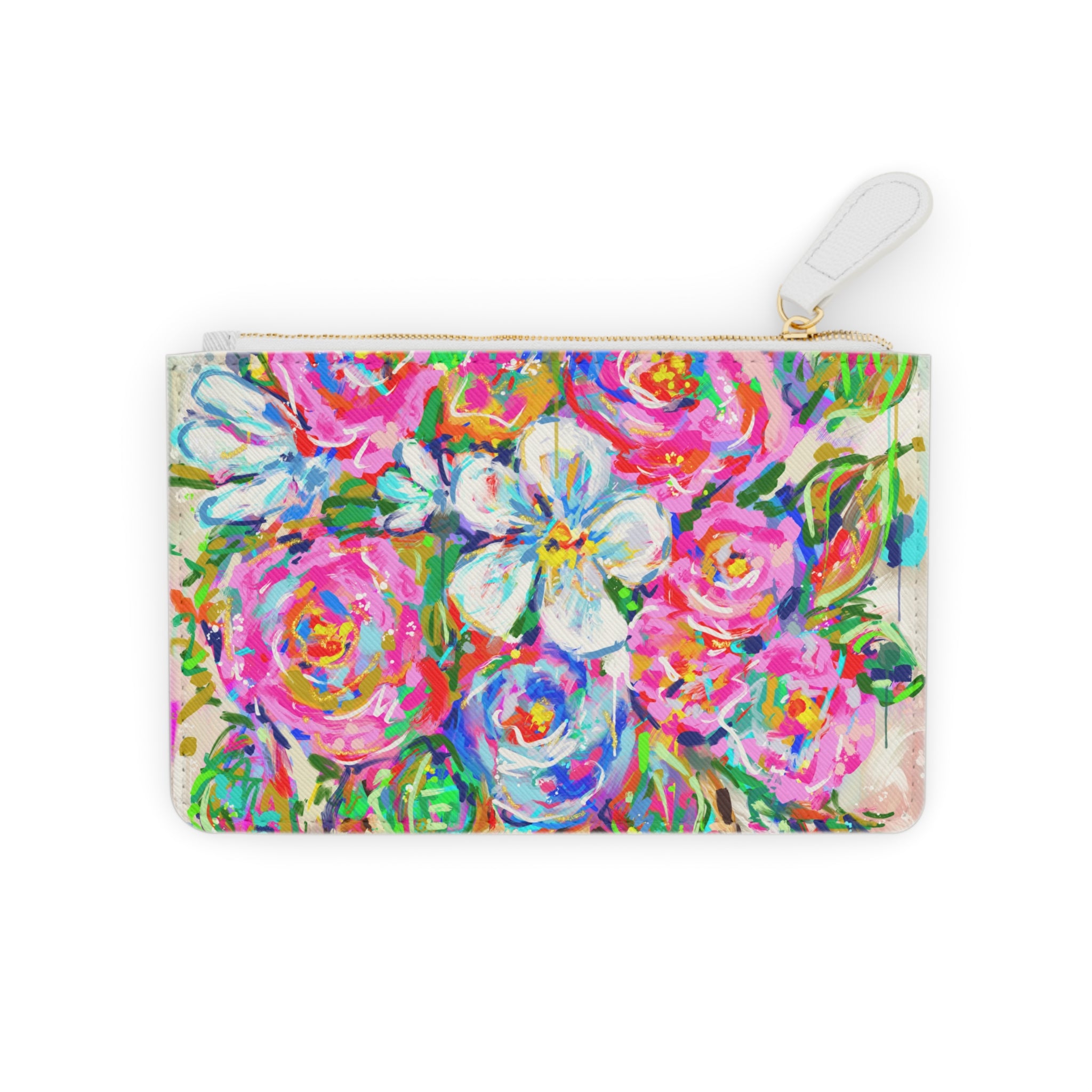 Colorful Bouquet Mini Clutch Bag