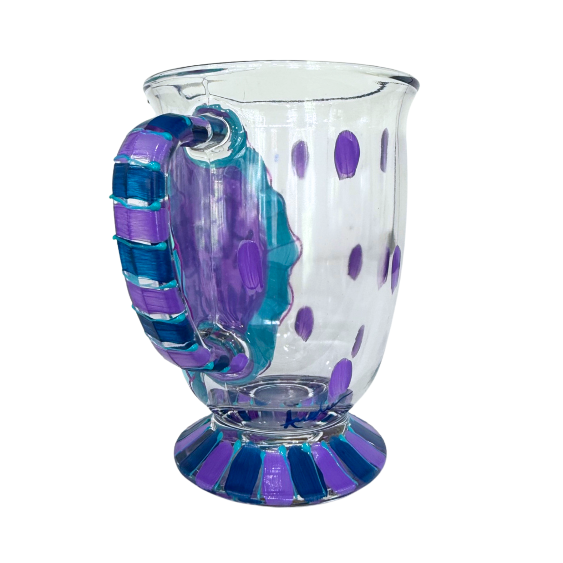 Probably Late Hand Painted Coffee Mug