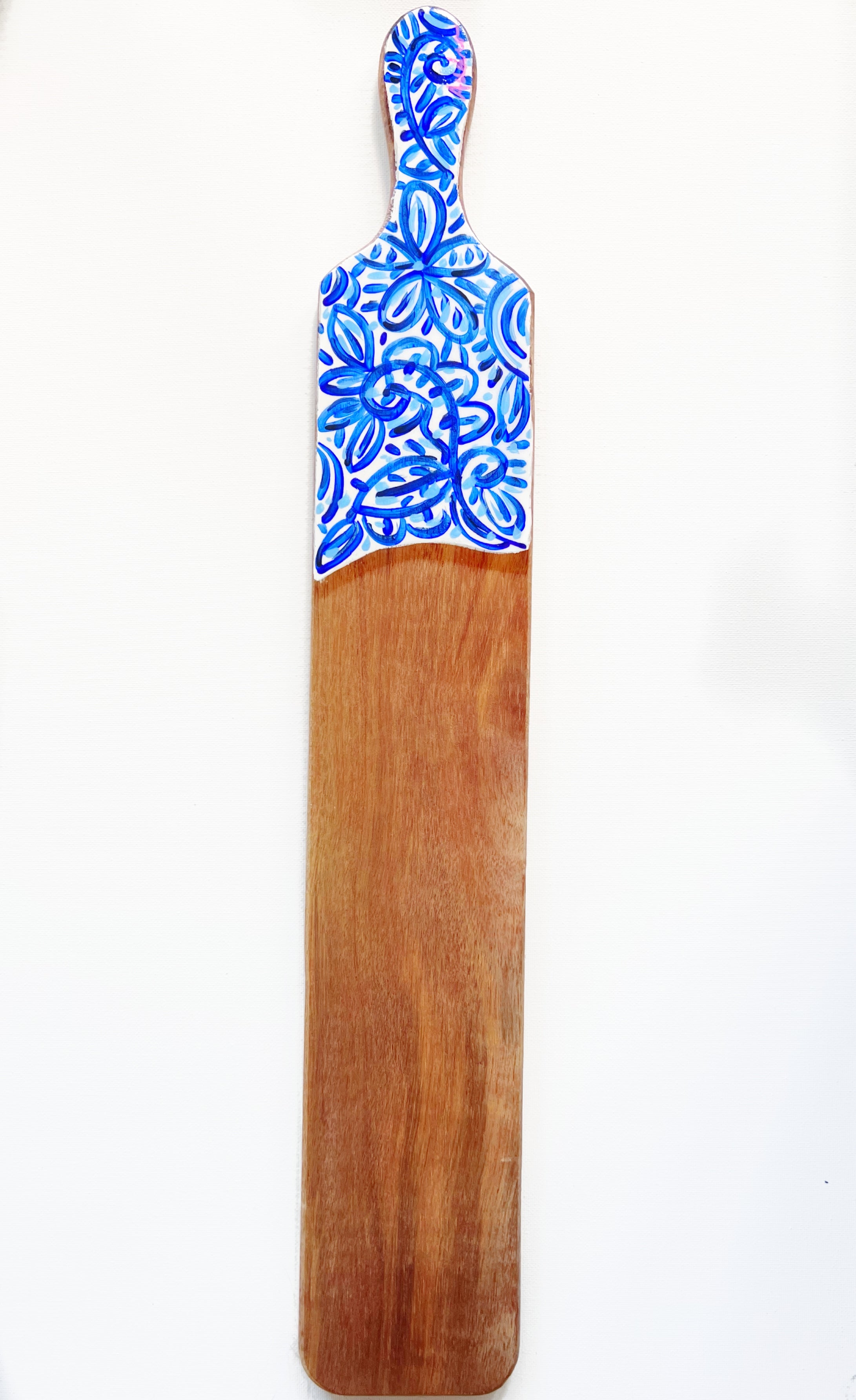 Baguette Cutting Board - Blue White
