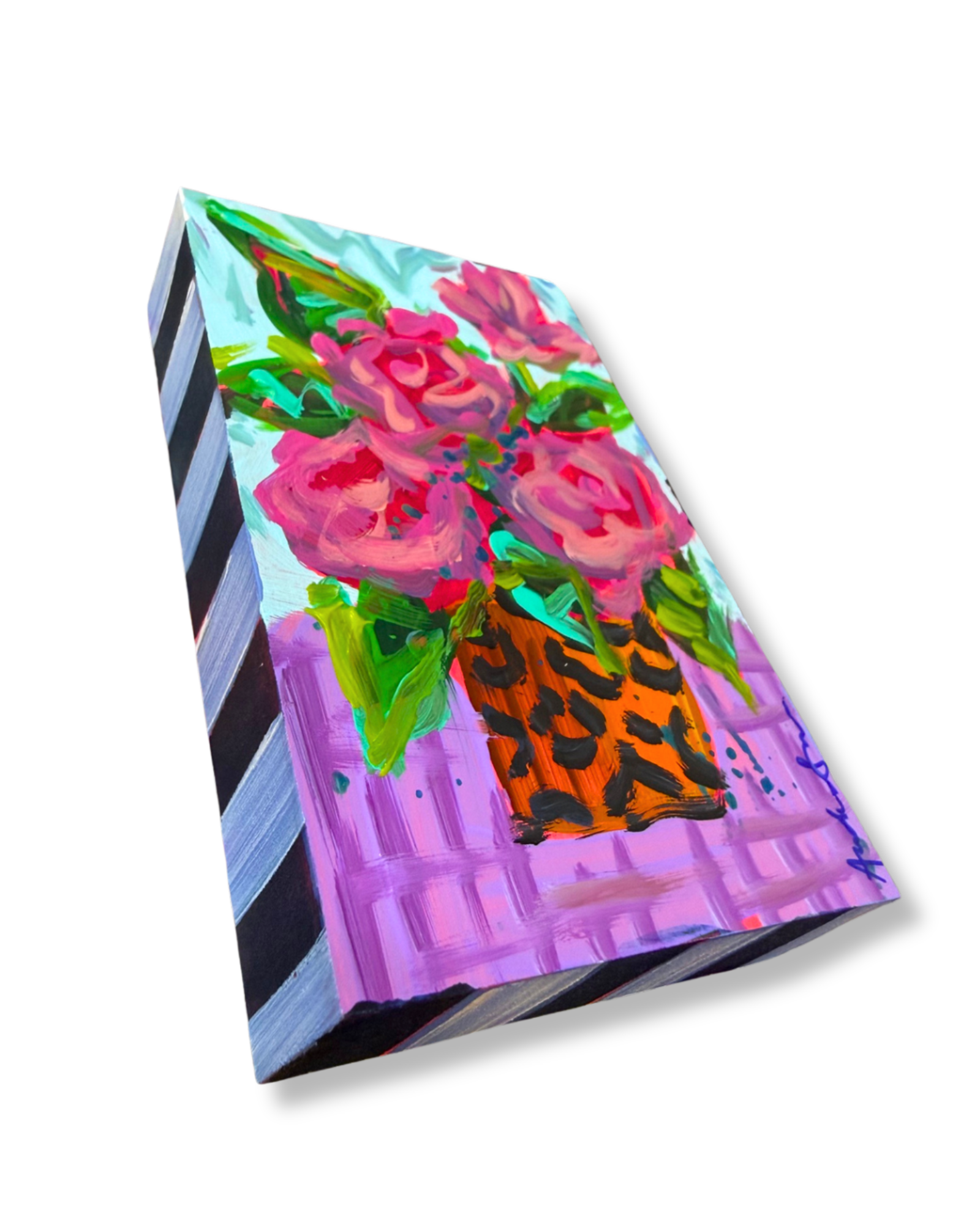 Floral Bouquet Original Painting | Whimsical Home Decor Art